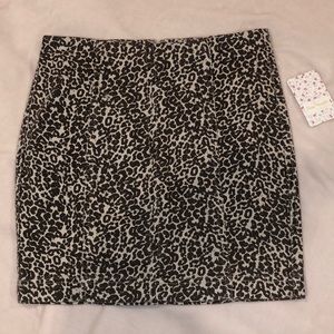 Free people animal print skirt NWT 🏷